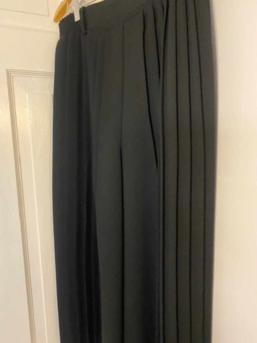 VTG Pleated Culottes/ Gaucho Pants Braemer by Jeremy Scott Size 8 Made in Canada - Picture 14 of 14